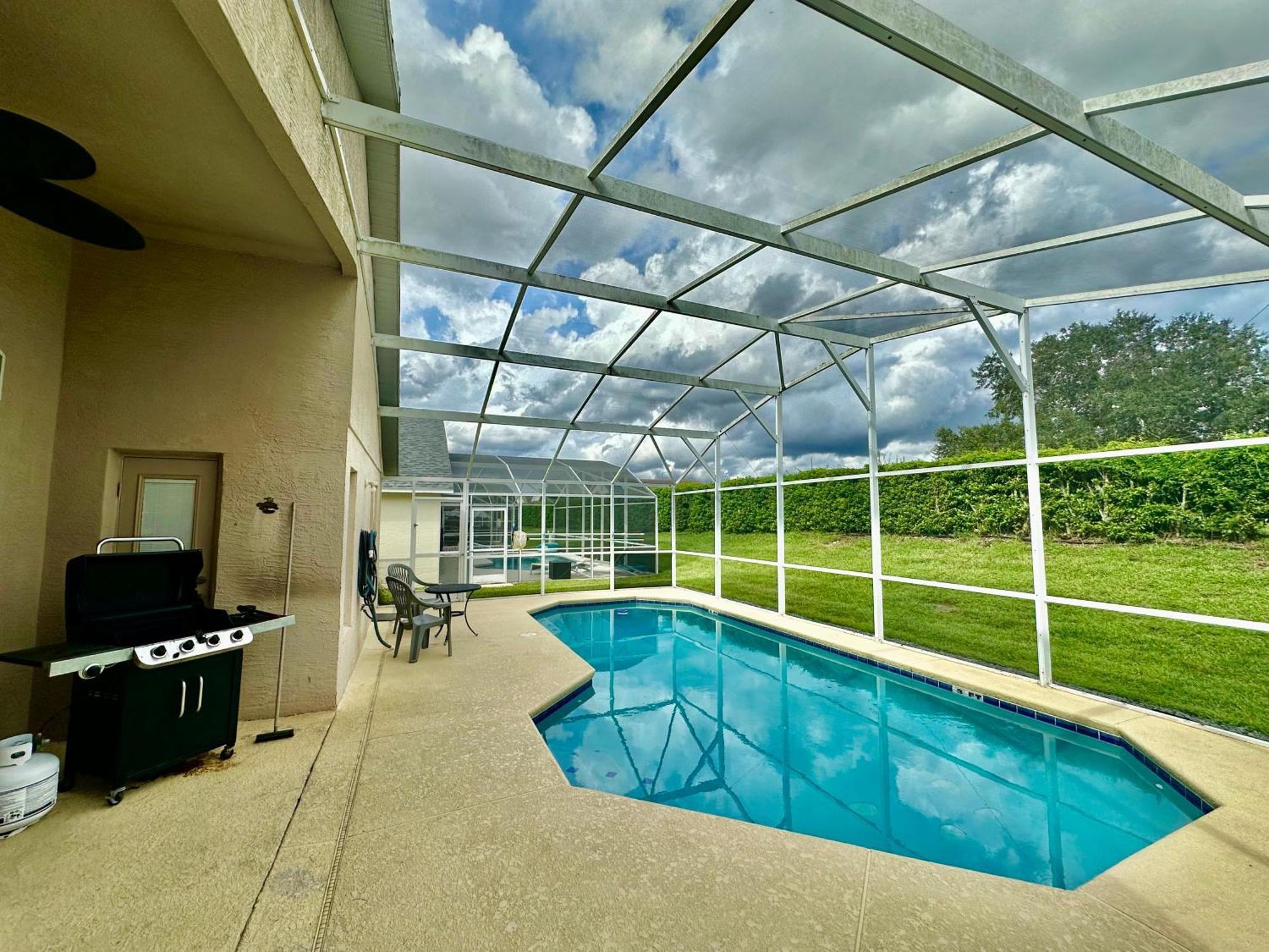 Grand Superior 4Br Pool House Near Disney Parks Davenport Exterior foto